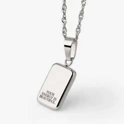You are enough Necklace Silber