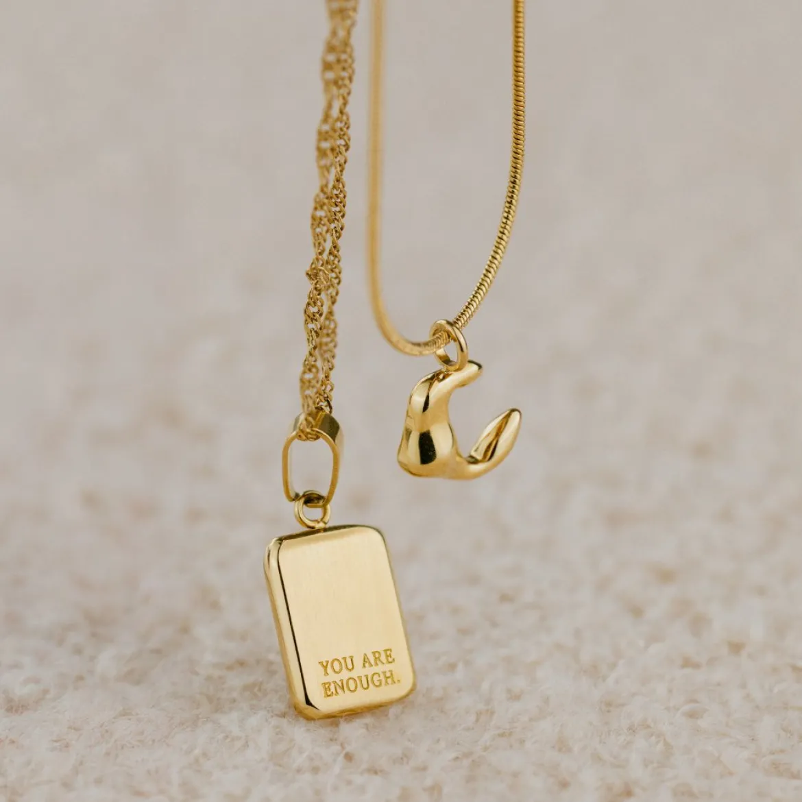 You are enough Necklace Silber