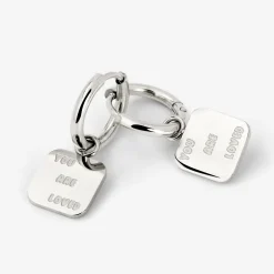 You are loved Hoop Set Small Silber