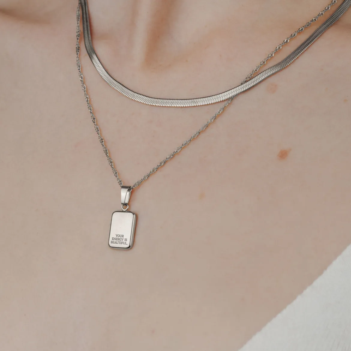 Your energy is beautiful Bundle Silber