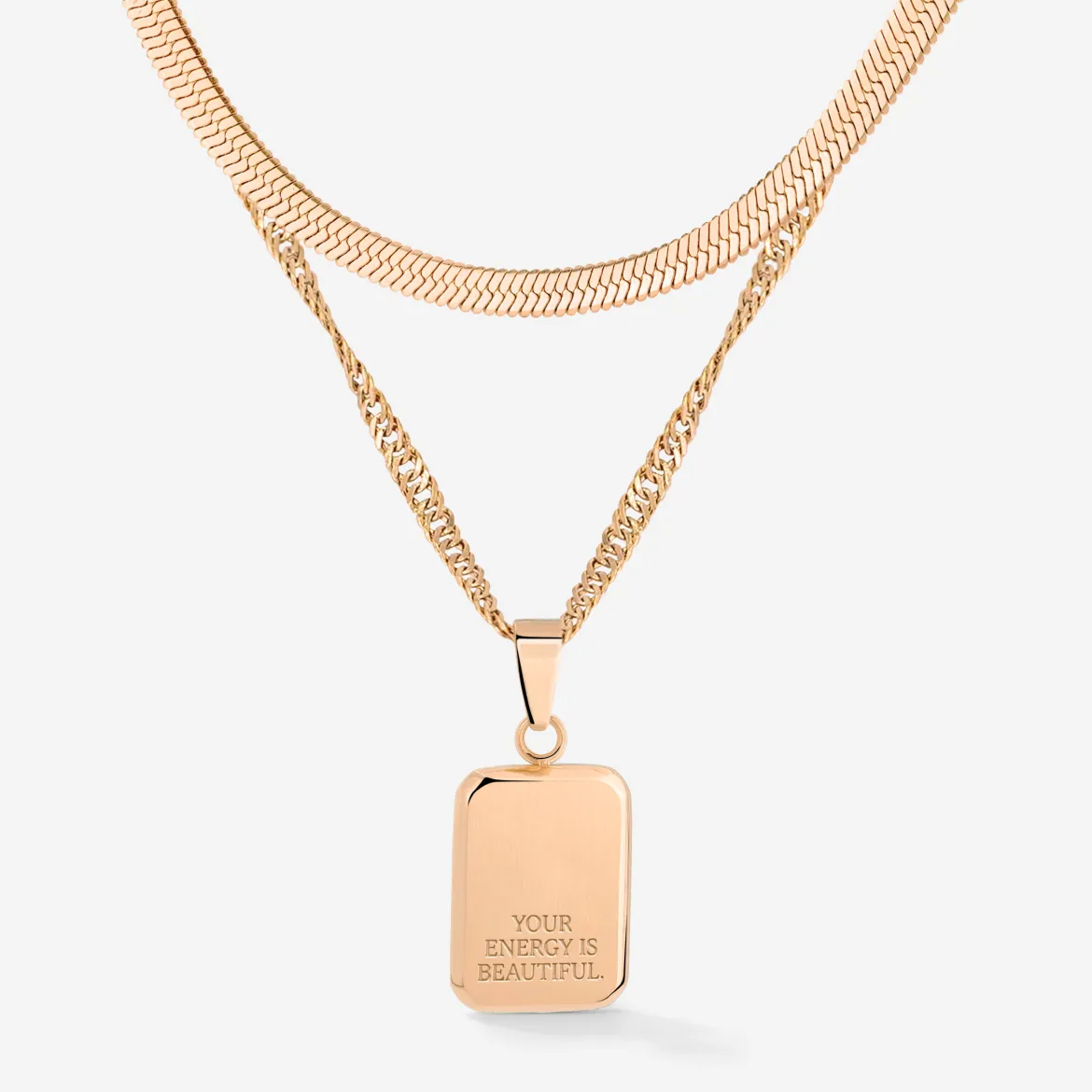 Your energy is beautiful Bundle Roségold