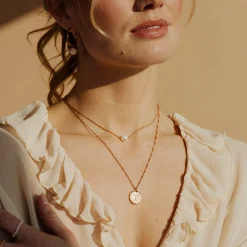 Zodiac Necklace – Aries / Widder Roségold