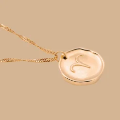Zodiac Necklace – Aries / Widder Roségold