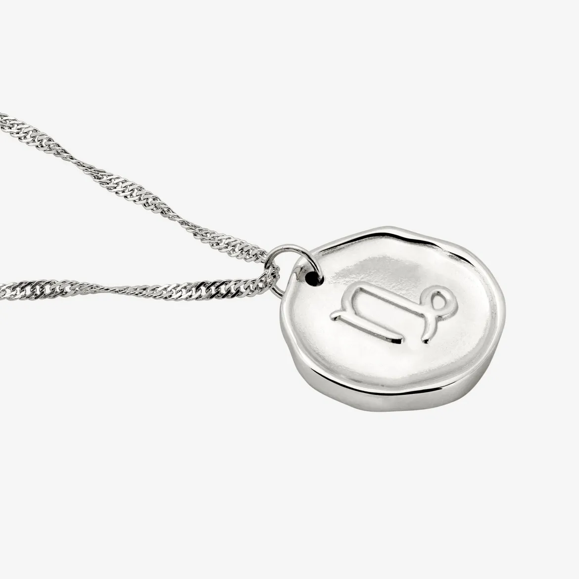 Zodiac Necklace – Capricorn / Steinbock Silber