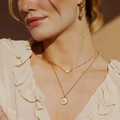 Zodiac Necklace – Gemini / Zwilling Roségold