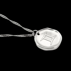 Zodiac Necklace – Gemini / Zwilling Silber
