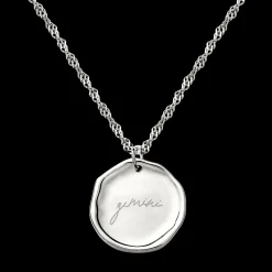 Zodiac Necklace – Gemini / Zwilling Silber