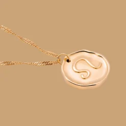 Zodiac Necklace – Leo / Löwe Roségold