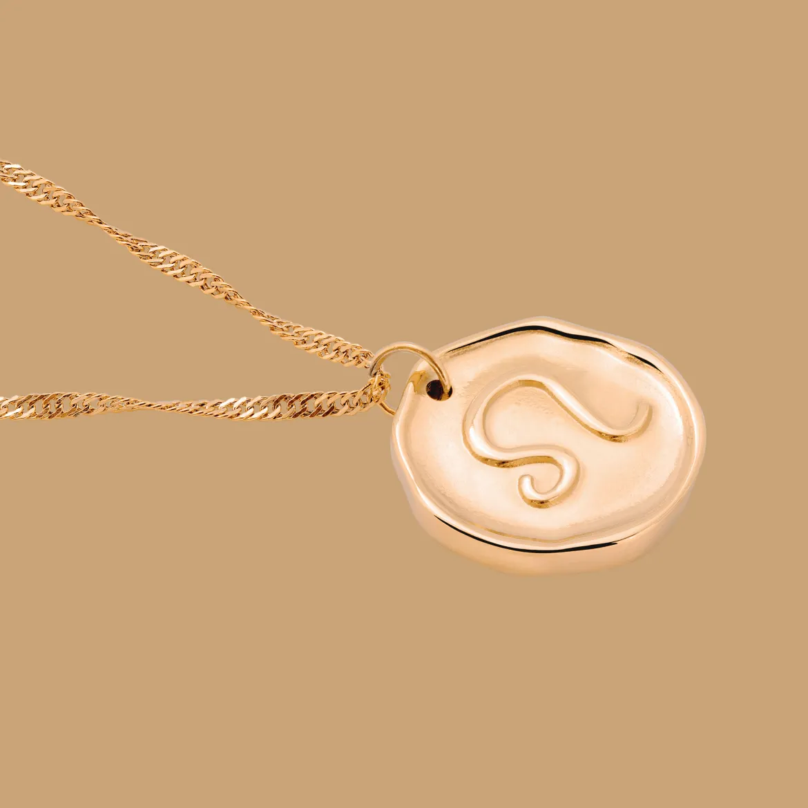 Zodiac Necklace – Leo / Löwe Roségold