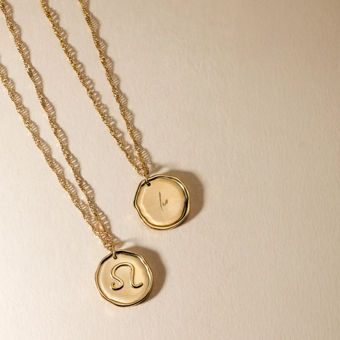 Zodiac Necklace – Leo / Löwe Silber