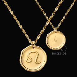 Zodiac Necklace – Leo / Löwe Gold