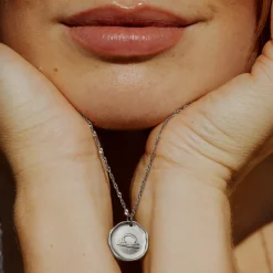 Zodiac Necklace – Libra / Waage Silber