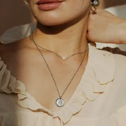 Zodiac Necklace – Pisces / Fische Silber