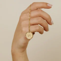 Zodiac Necklace – Pisces / Fische Silber