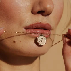 Zodiac Necklace – Sagittarius / Schütze Roségold