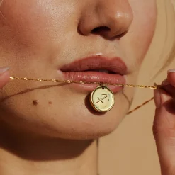 Zodiac Necklace – Sagittarius / Schütze Gold
