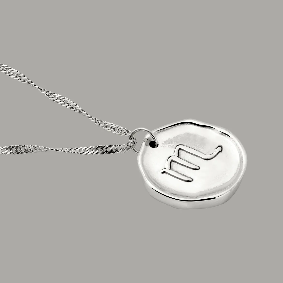 Zodiac Necklace – Scorpio / Skorpion Silber