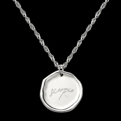 Zodiac Necklace – Scorpio / Skorpion Silber