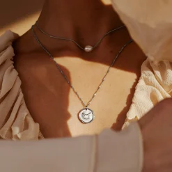 Zodiac Necklace – Taurus / Stier Silber