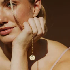 Zodiac Necklace – Virgo / Jungfrau Gold