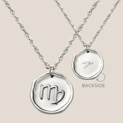 Zodiac Necklace – Virgo / Jungfrau Silber