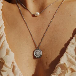 Zodiac Necklace – Virgo / Jungfrau Silber
