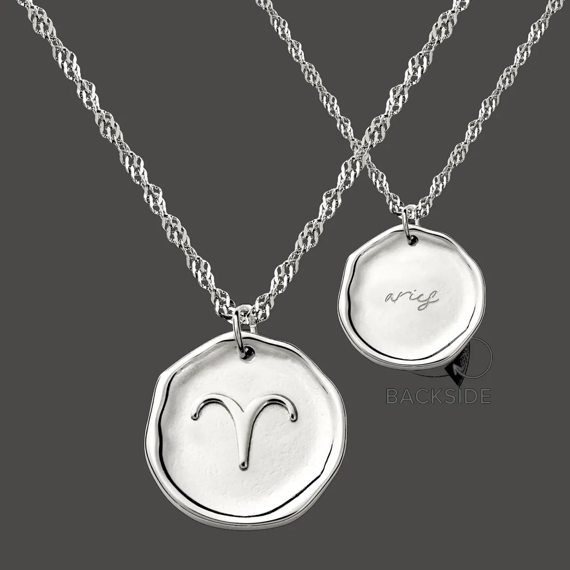 Zodiac Necklace Silber - Steinbock