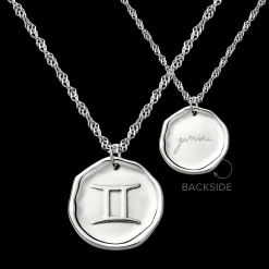 Zodiac Necklace Silber - Steinbock