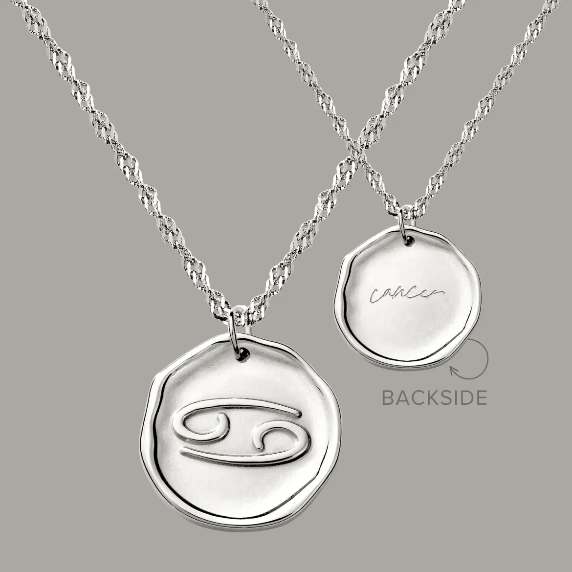 Zodiac Necklace Silber - Steinbock