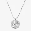 Zodiac Sign Necklace Silber - Steinbock